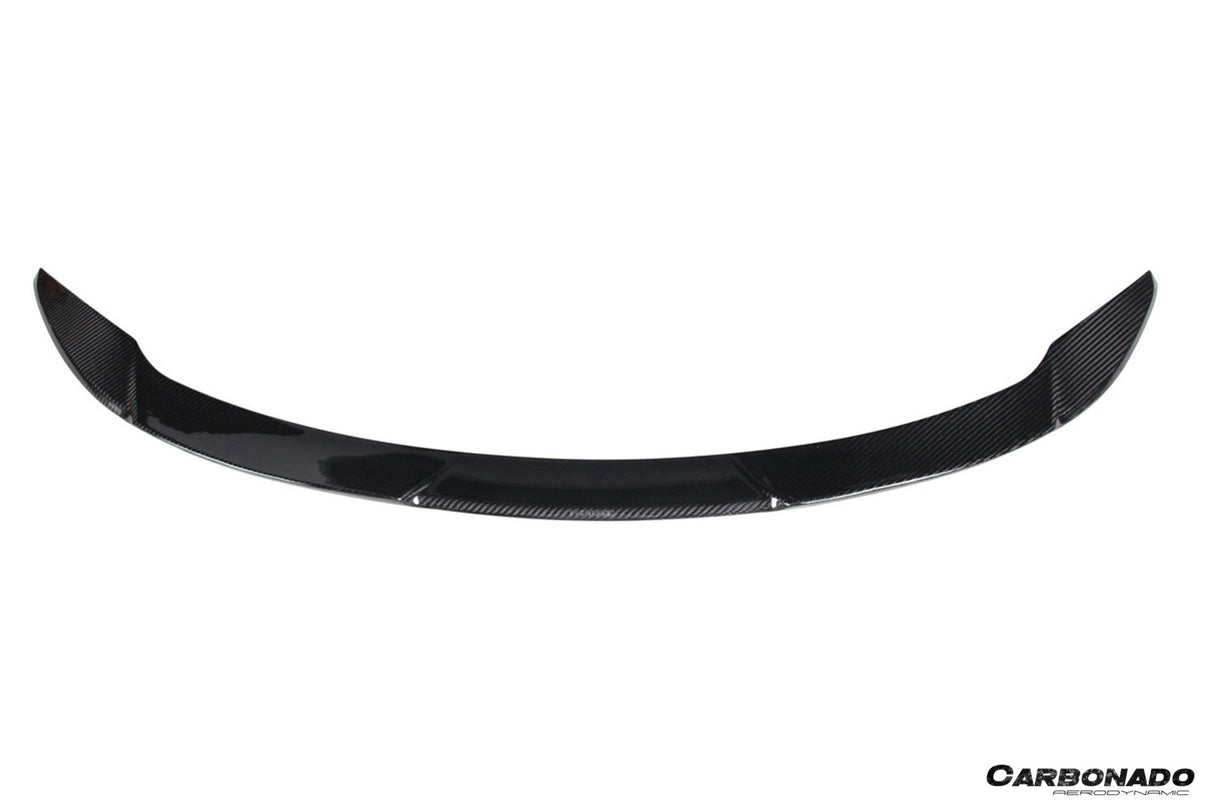 2020-2024 Tesla Model Y AD Style Autoclave Carbon Fiber Fiber Trunk Spoiler