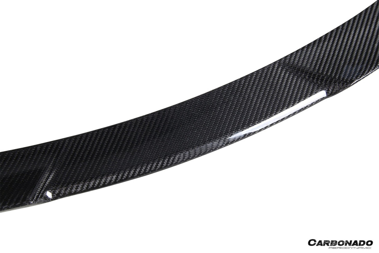 2020-2024 Tesla Model Y AD Style Autoclave Carbon Fiber Fiber Trunk Spoiler