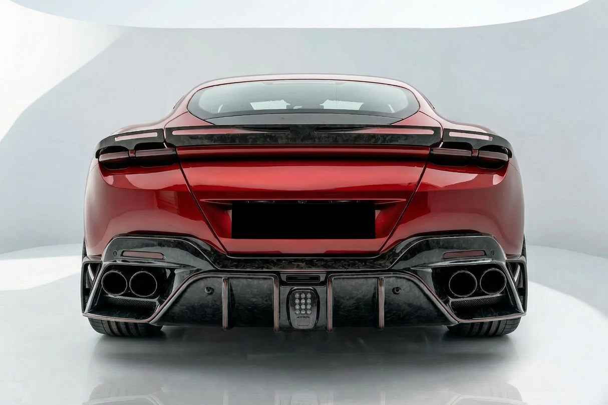 2020-2026 Ferrari ROMA Msy Style Autoclave Carbon Fiber Trunk Spoiler