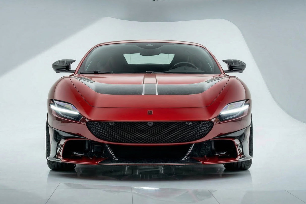 2020-2026 Ferrari ROMA Msy Style Autoclave Carbon Fiber Hood