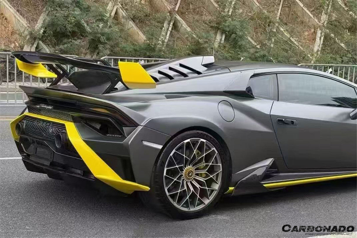 2021-2024 Lamborghini Huracan Autoclave Carbon Fiber Side Skirt Canard Carbonado (VX) Fits: STO
