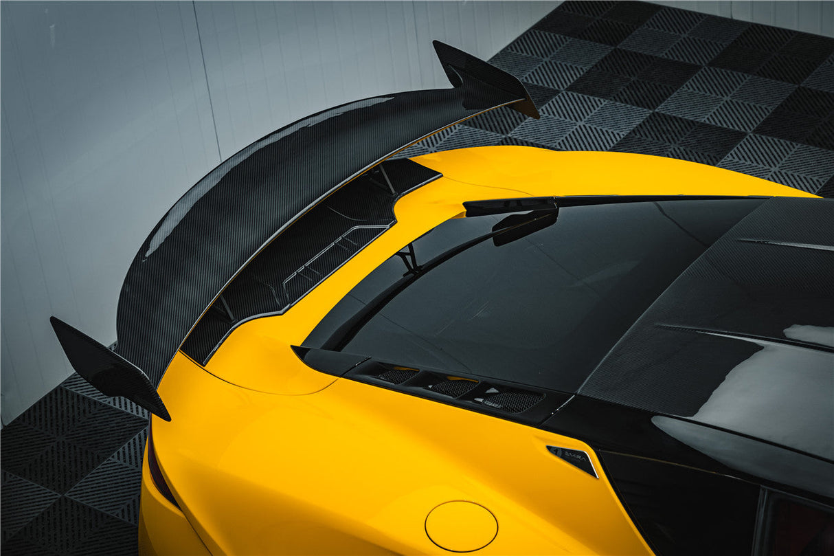 2021-2024 Lotus Emira NYO MNK Style Dry Carbon Fiber Trunk Wing With Base