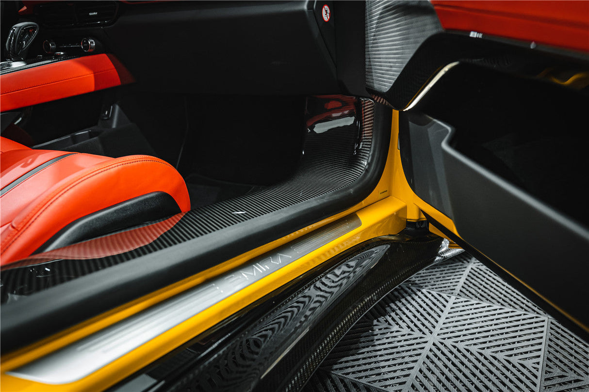 2021-2024 Lotus Emira NYO MNK Style Dry Carbon Fiber Door Sills