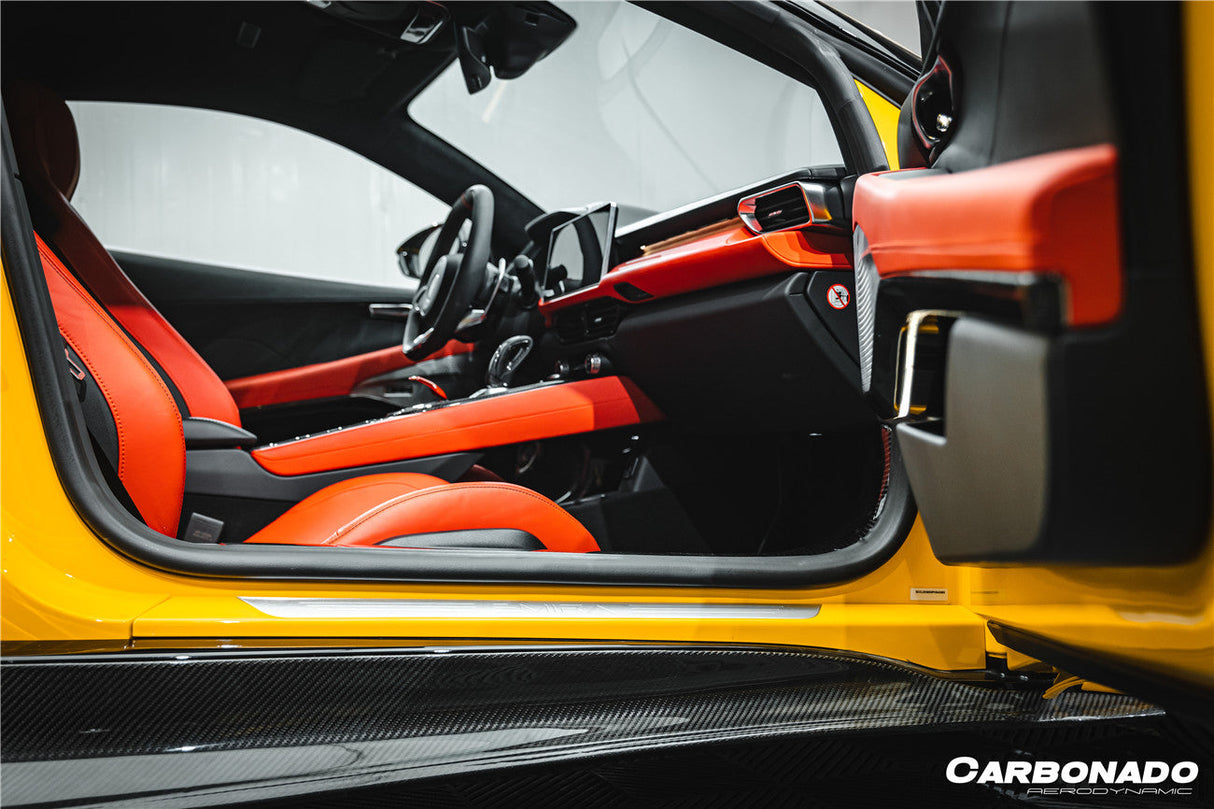 2021-2024 Lotus Emira NYO MNK Style Dry Carbon Fiber Door Sills