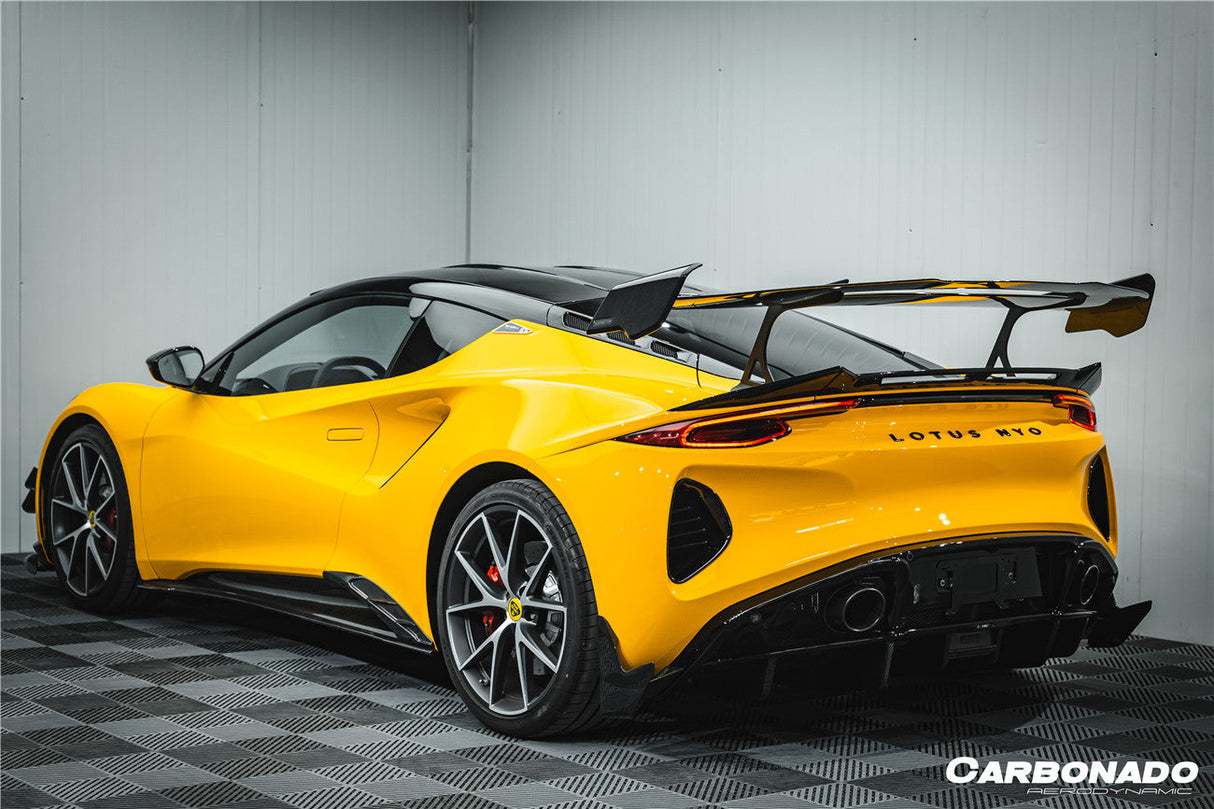 2021-2024 Lotus Emira NYO MNK Style Dry Carbon Fiber Trunk Wing Spoiler