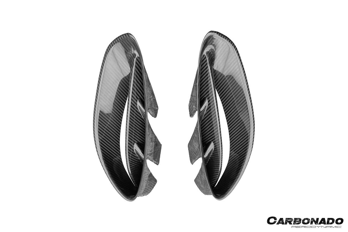 2021-2024 Lotus Emira NYO MNK Style Dry Carbon Fiber Quarter Panel Side Scoops