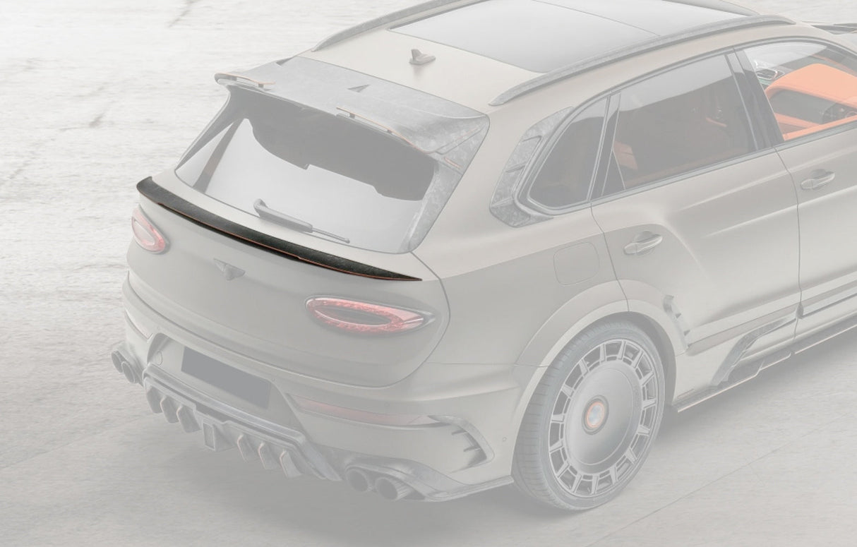 2021-2025 Bentley Bentayga MSY Style DRY Carbon Fiber Trunk Spoiler
