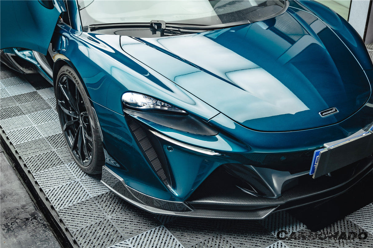 2023-UP McLaren Artura Coupe | Spider AM Style Autoclave Carbon Fiber Front Lip