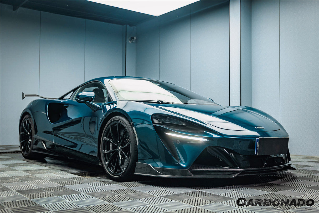 2023-UP McLaren Artura Coupe | Spider AM Style Autoclave Carbon Fiber Front Lip