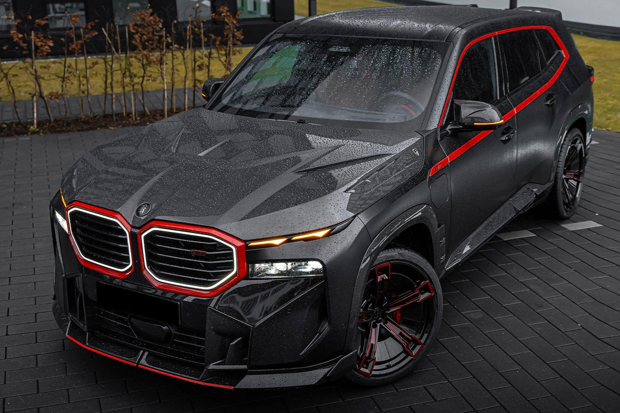 2023-2026 BMW XM G09 LD Style Dry Carbon Fiber Hood