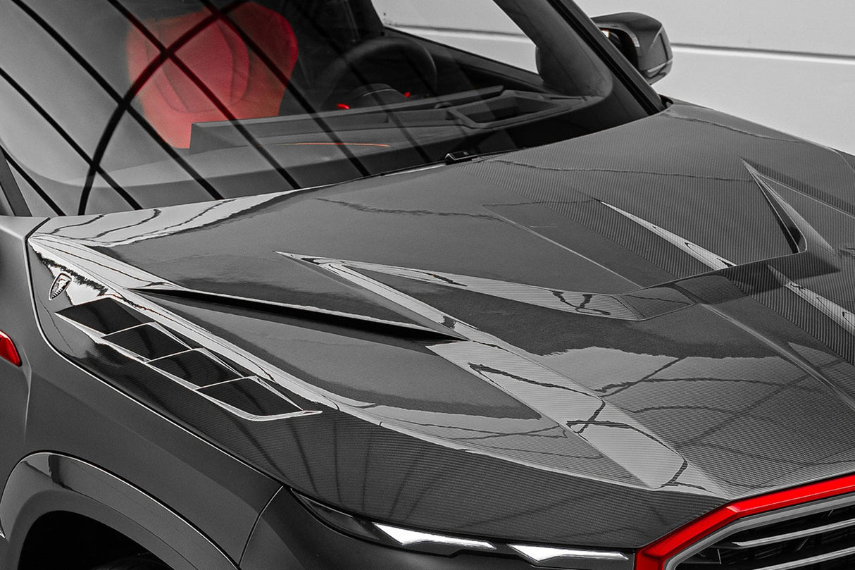 2023-2026 BMW XM G09 LD Style Dry Carbon Fiber Hood
