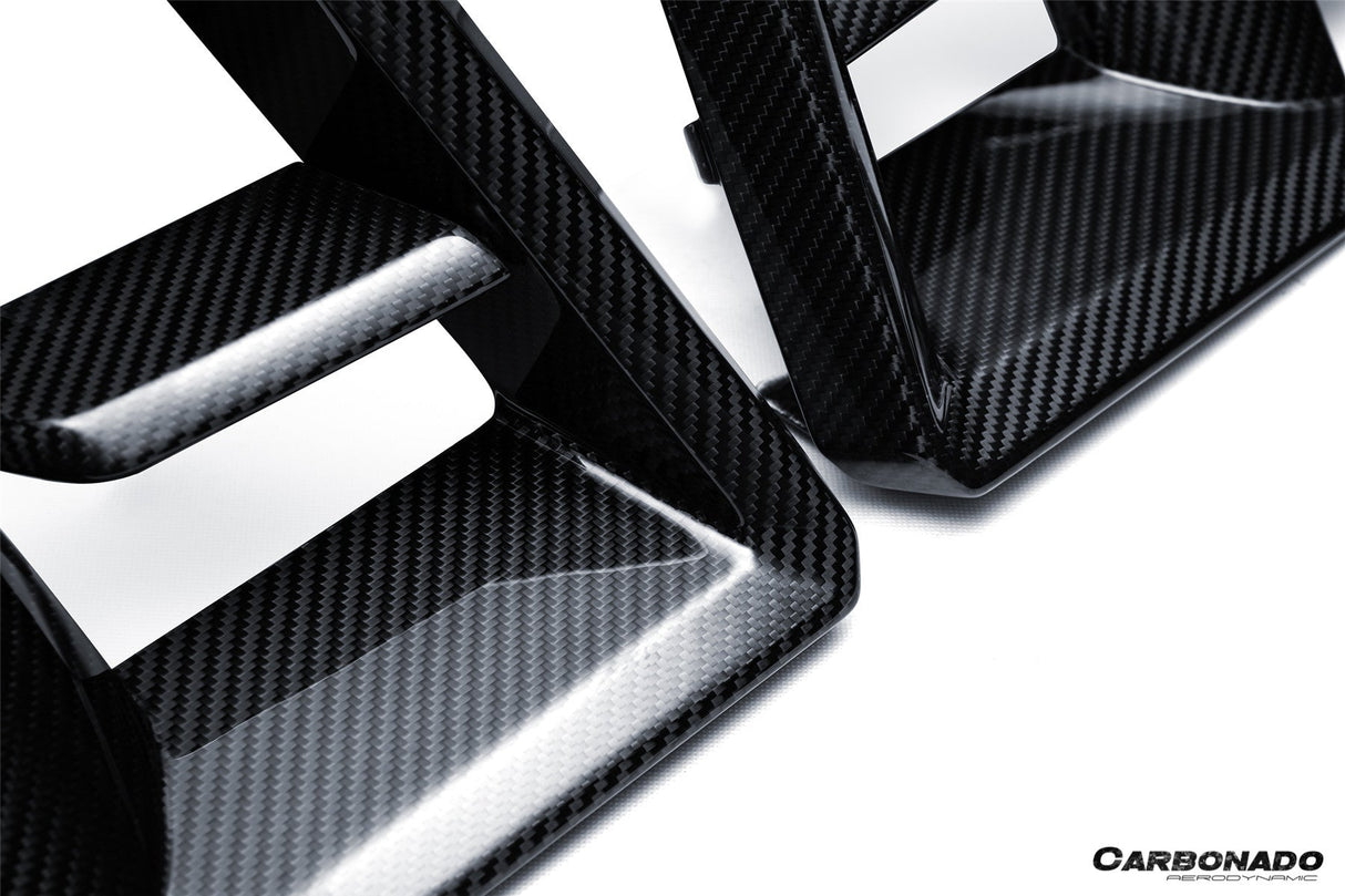 2023-2026 BMW XM G09 LD Style Dry Carbon Fiber Front Bumper Air Vents