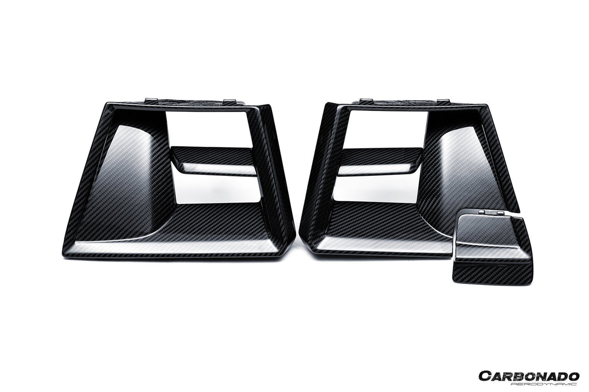 2023-2026 BMW XM G09 LD Style Dry Carbon Fiber Front Bumper Air Vents