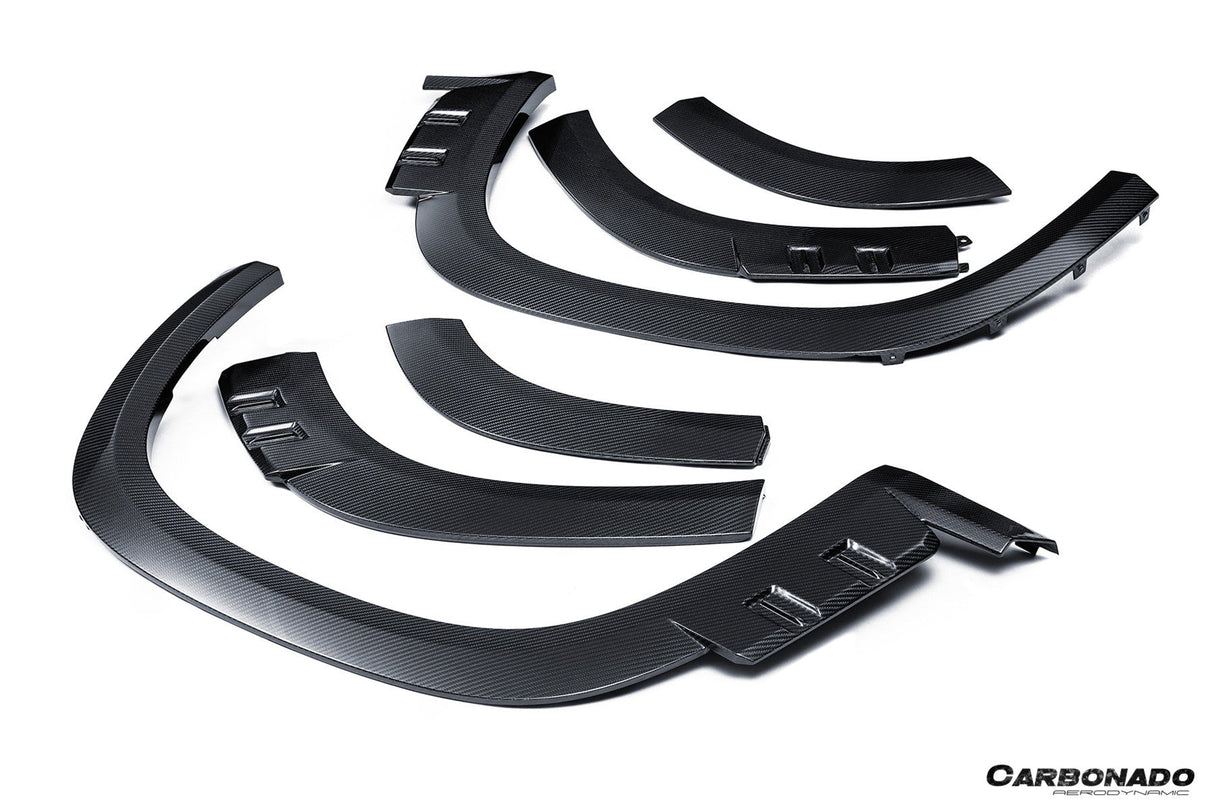 2023-2026 BMW XM G09 LD Style Dry Carbon Fiber Wide Fender Flare Set