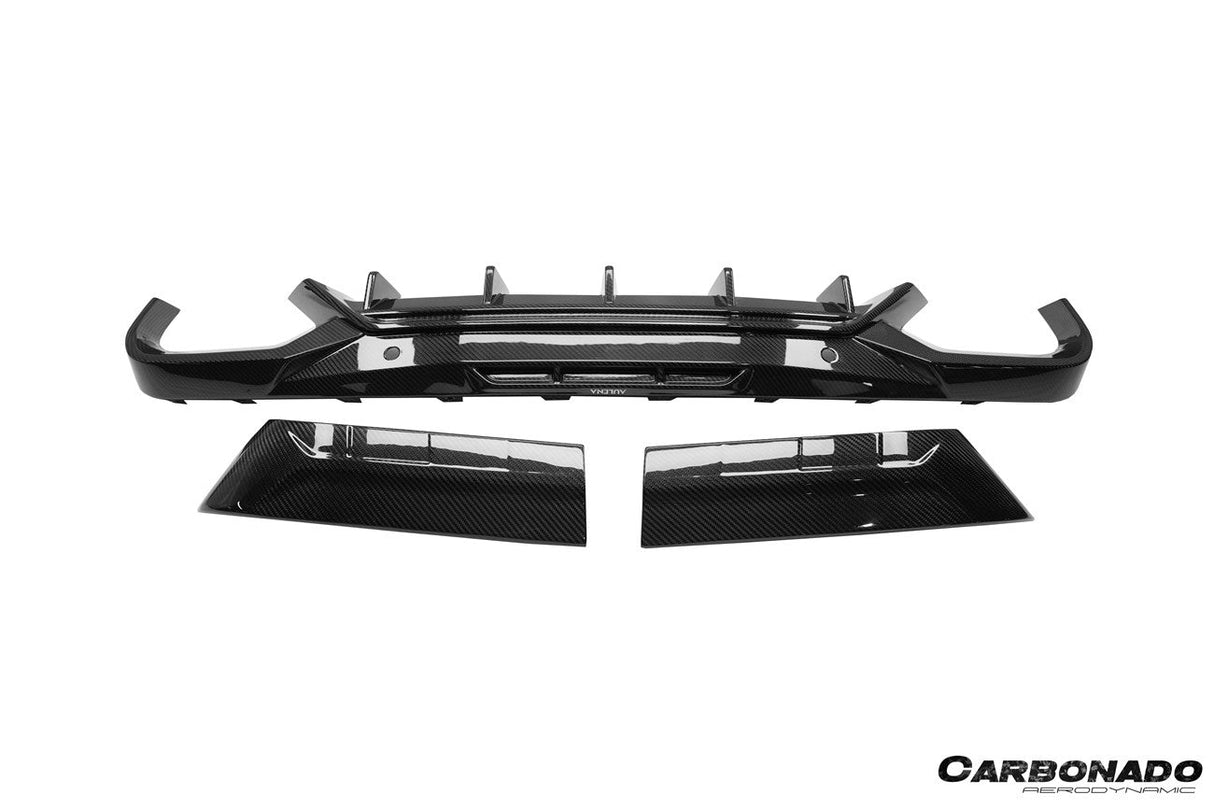 2020-2025 BMW X6M F96 AD Style Dry Carbon Fiber Rear Diffuser Lip