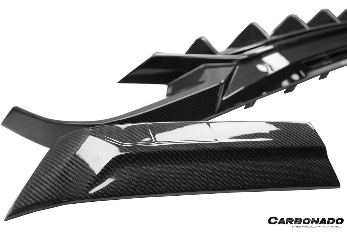 2020-2025 BMW X6M F96 AD Style Dry Carbon Fiber Rear Diffuser Lip