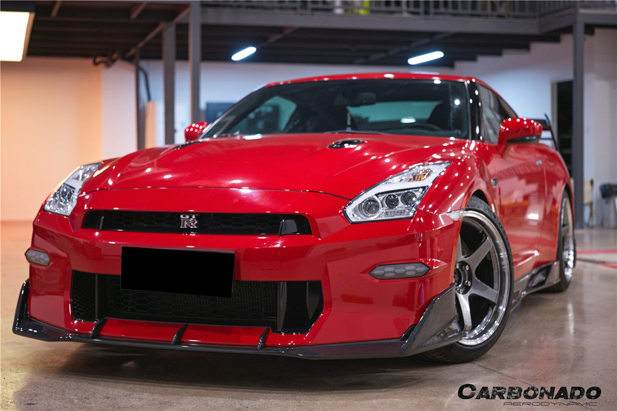 2023-2025 Nissan GTR R35 VS Style Carbon Fiber Front Lip