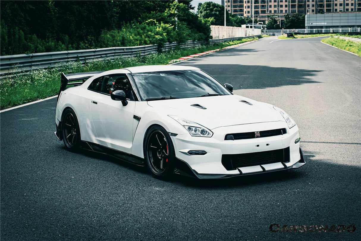 2007-2025 Nissan GTR R35 CBA DBA EBA VS Style Carbon Fiber Side Skirts