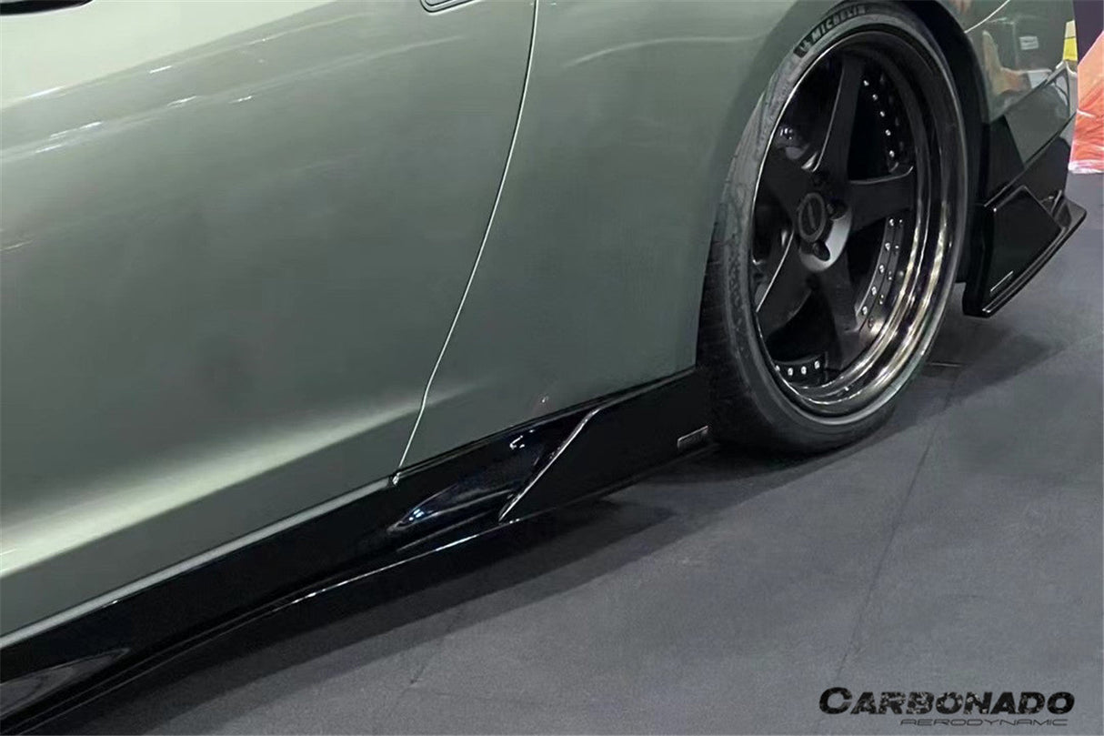 2007-2025 Nissan GTR R35 CBA DBA EBA VS Style Carbon Fiber Side Skirts