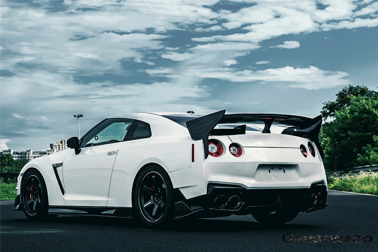2007-2025 Nissan GTR R35 CBA DBA EBA VS Style Carbon Fiber Trunk Wing Spoiler