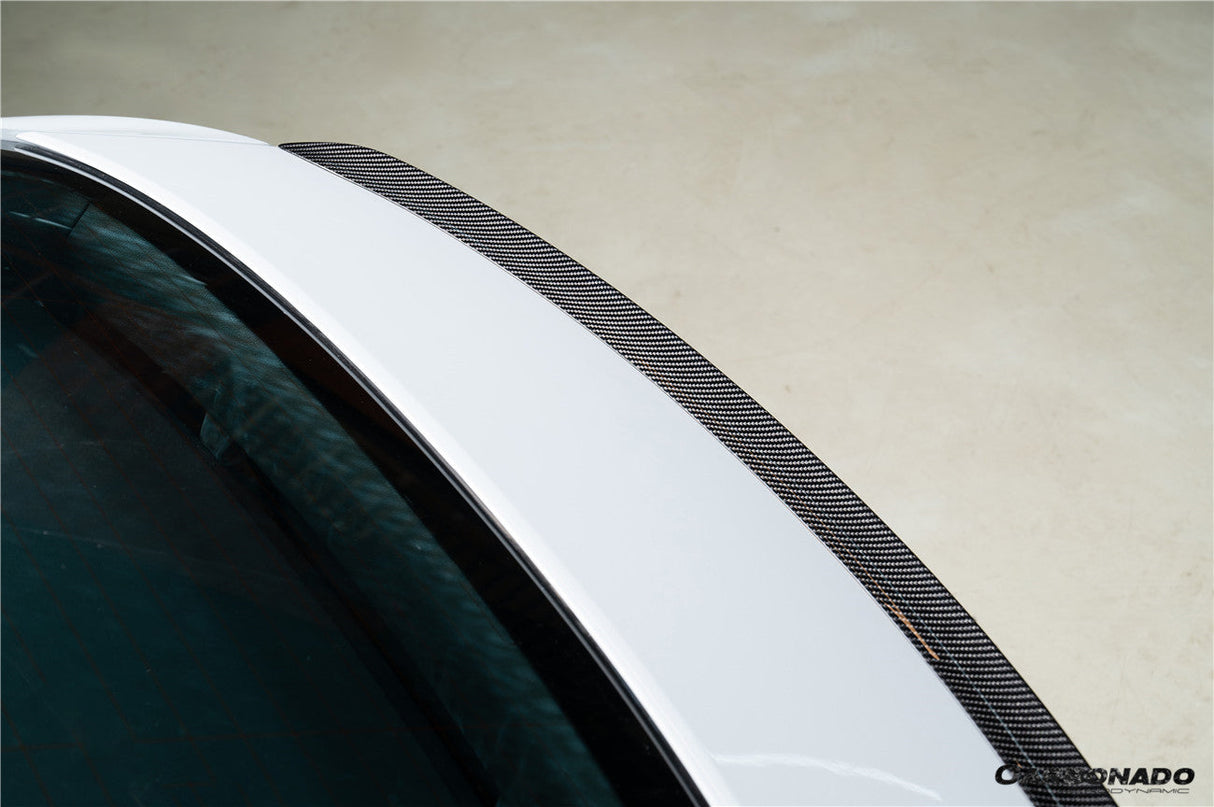 2024-2025 Porsche Panamera 976 KDA Style Dry Carbon Fiber Trunk Spoiler (Can not fit Original Segmented wing)