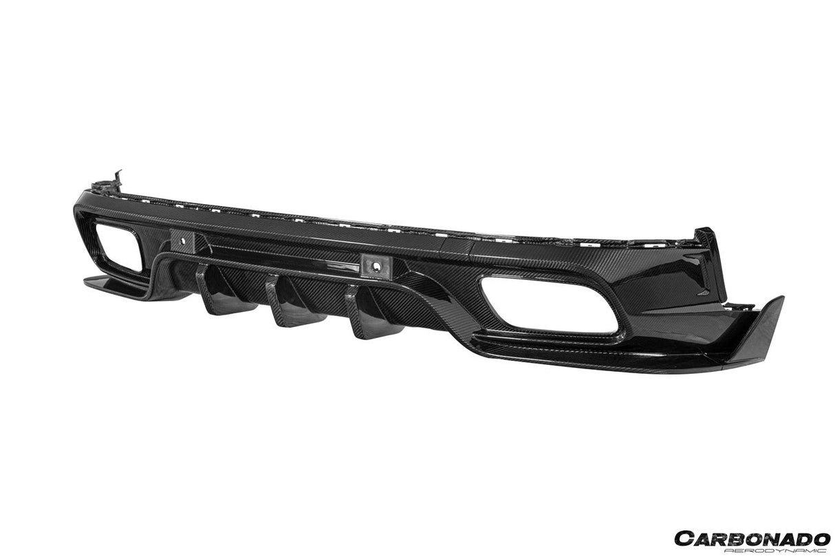 2024-2026 Porsche Panamera 976 KDA Style Autoclave Carbon Fiber Rear Diffuser Lip | Fits S, 4, 4S, E-Hybrid, 4 E-Hybrid, Sport Turismo, Turbo, Turbo s, GTS, Turbo E-Hybrid, Turbo s E-Hybrid