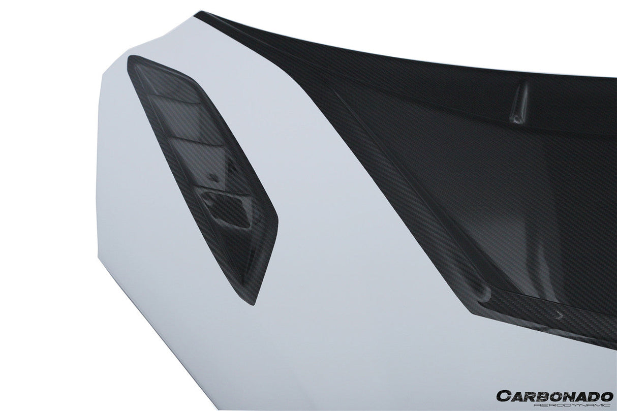 2024-UP Lamborghini Revuelto BK Style Autoclave Carbon Fiber Hood