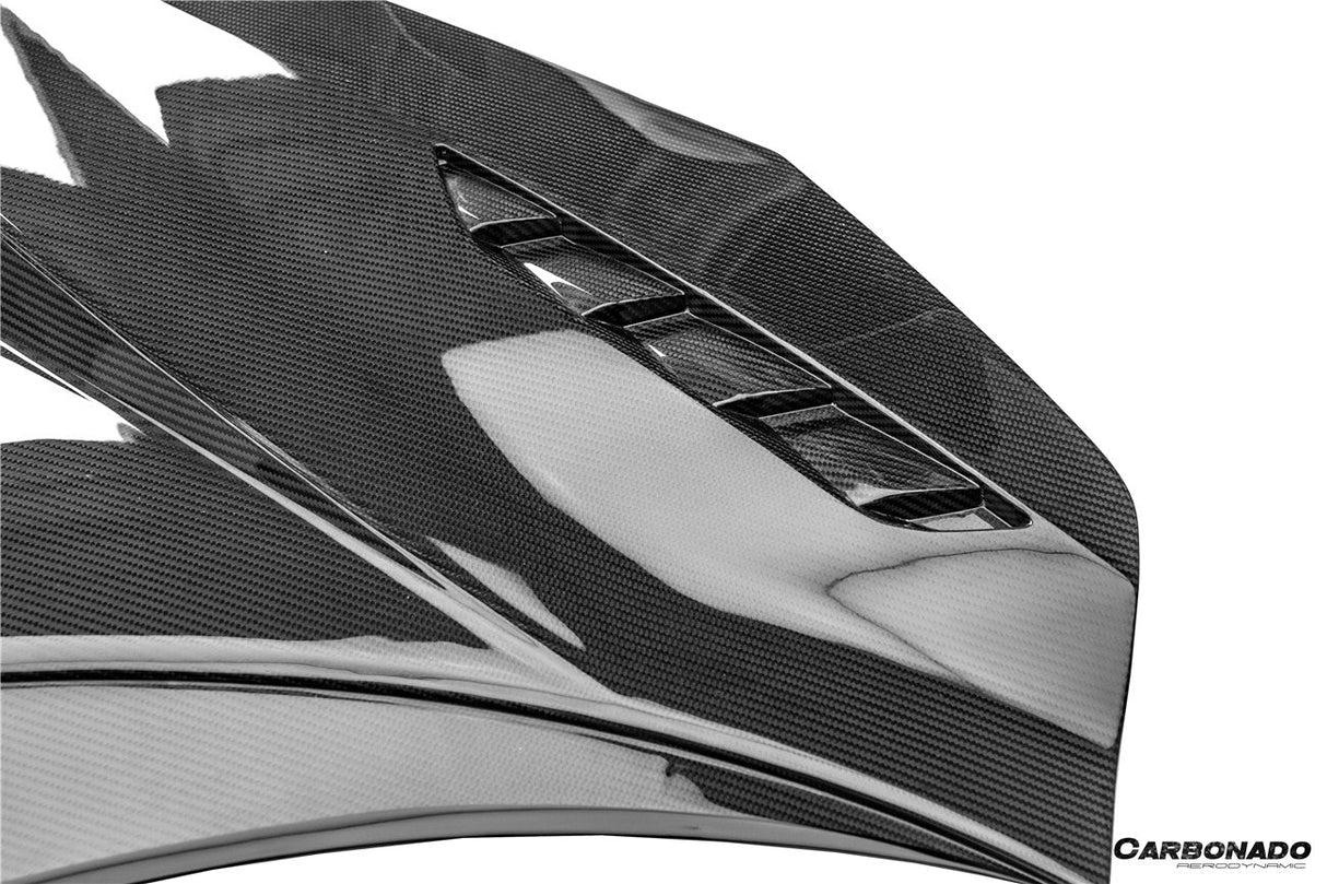 2024-UP Lamborghini Revuelto BK Style Autoclave Carbon Fiber Hood
