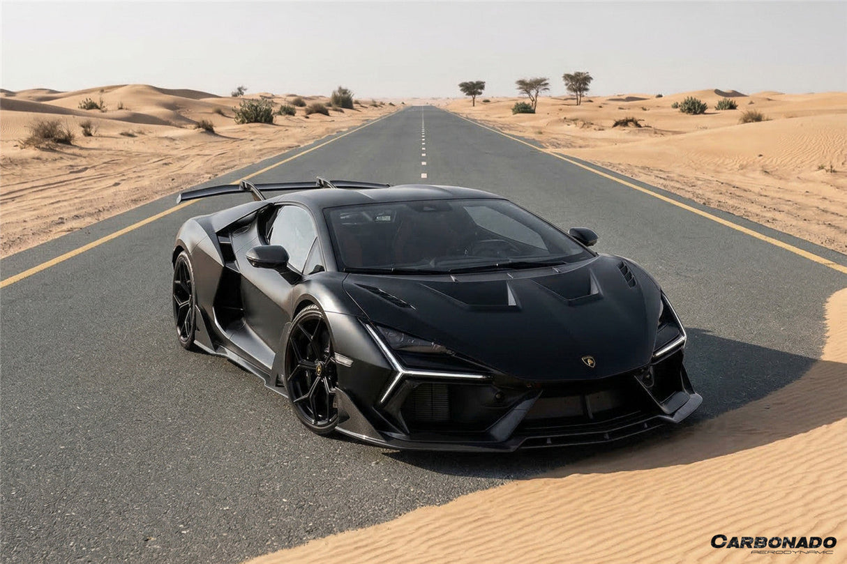 2024-UP Lamborghini Revuelto BK Style Autoclave Carbon Fiber Front Lip