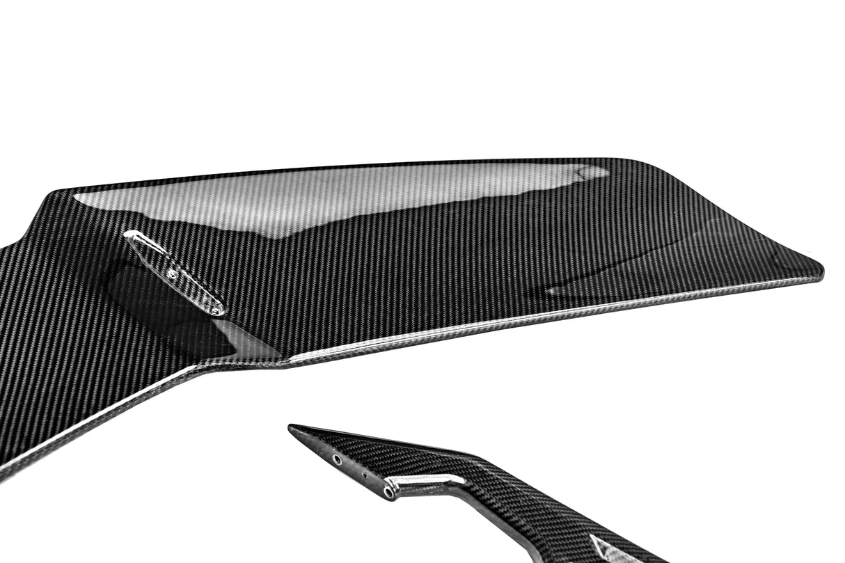 2024-UP Lamborghini Revuelto BK Style Autoclave Carbon Fiber Trunk Wing Spoiler