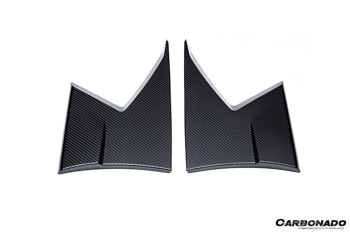 2024-UP Lamborghini Revuelto MSY Style Autoclave Carbon Fiber Front Bumper Side Splitter