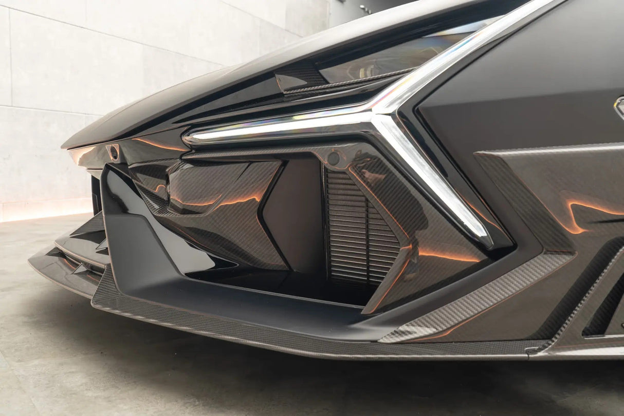 2024-UP Lamborghini Revuelto MSY Style Autoclave Carbon Fiber Front Radar Cover