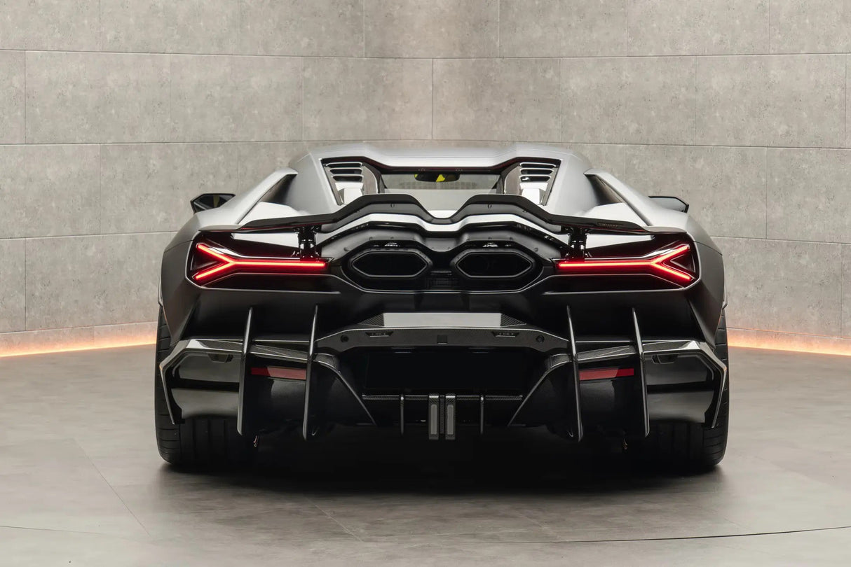2024-UP Lamborghini Revuelto MSY Style Autoclave Carbon Fiber Rear Diffuser Lip