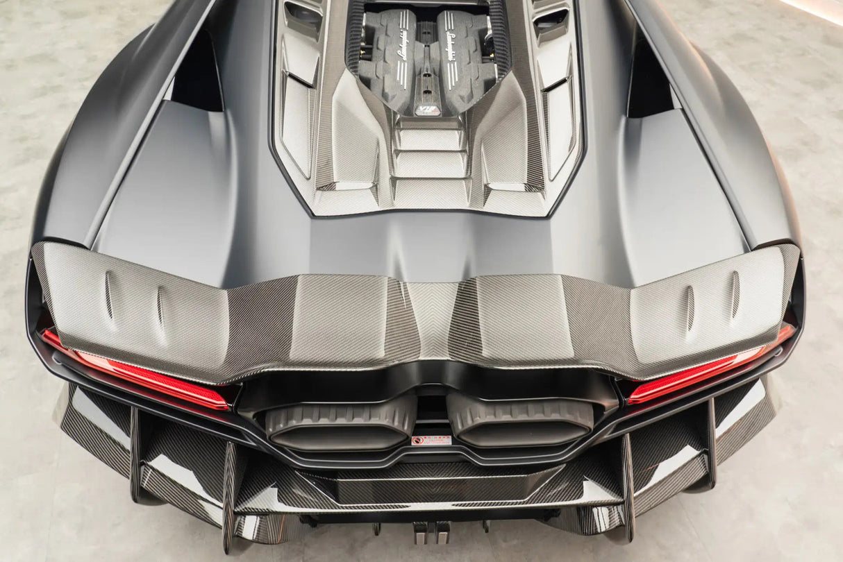 2024-UP Lamborghini Revuelto MSY Style Autoclave Carbon Fiber Rear Spoiler Wing