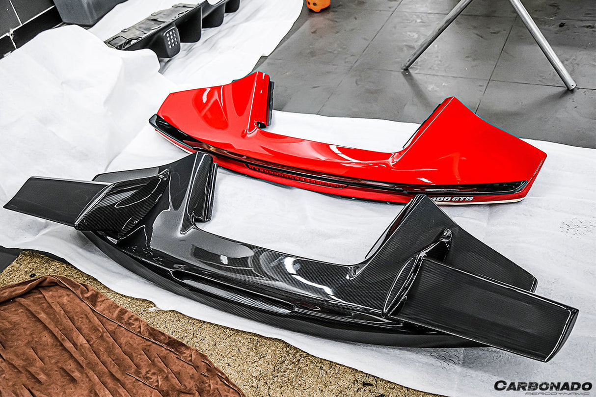 2015-2019 Ferrari 488 GTB MSY Style Trunk Wing Spoiler