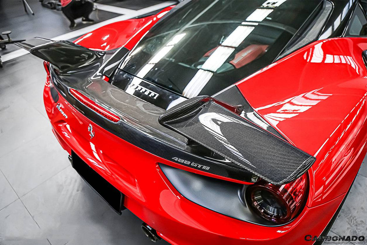 2015-2019 Ferrari 488 GTB MSY Style Trunk Wing Spoiler