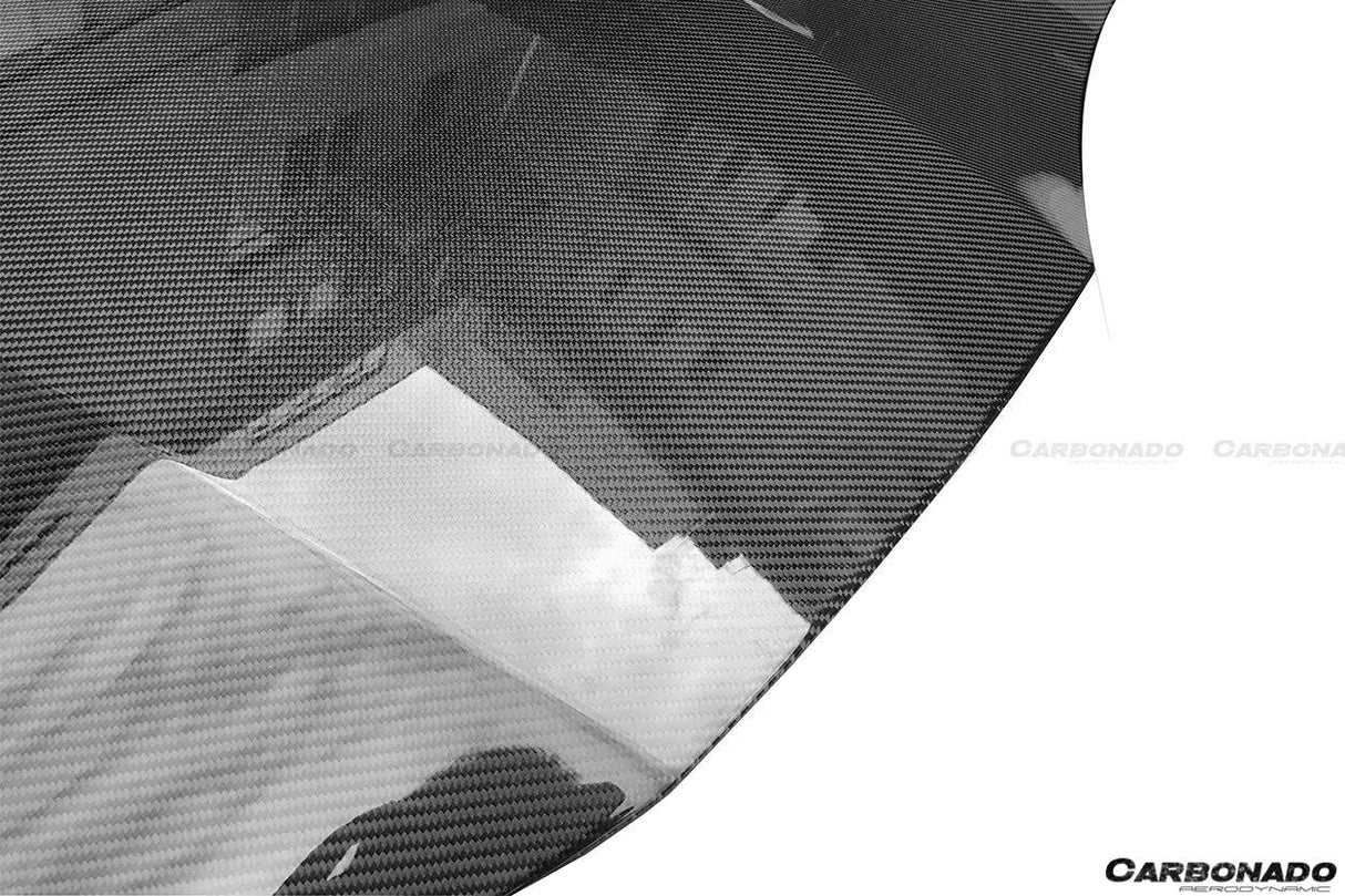 2015-2020 Ferrari 488 GTB Spider OE Style Carbon Fiber Hood