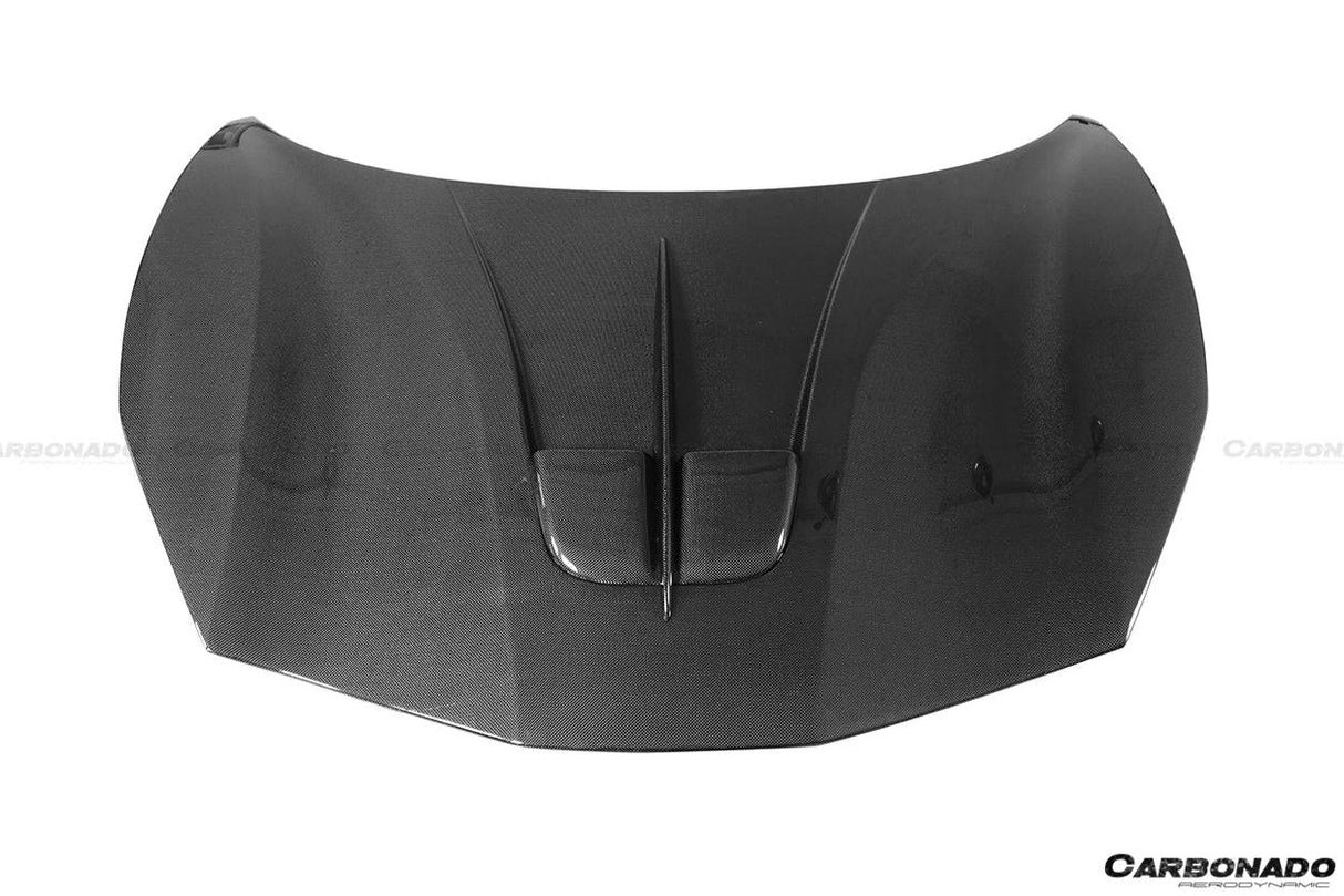 2015-2019 Ferrari 488 GTB Spider MA Style Carbon Fiber Hood