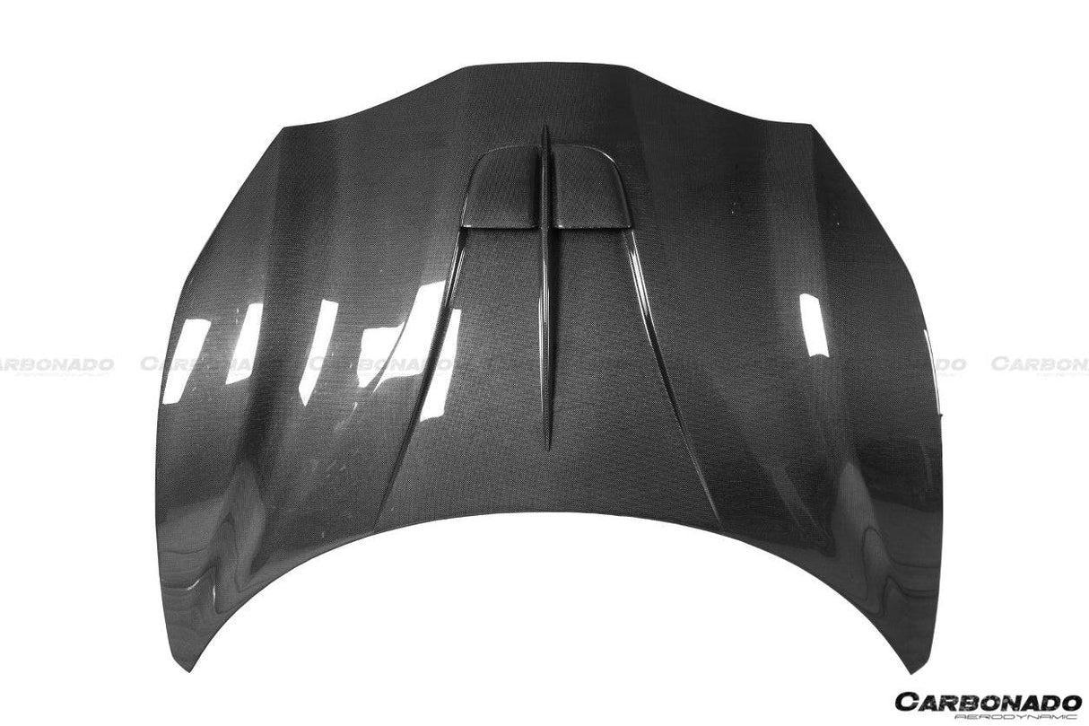 2015-2019 Ferrari 488 GTB Spider MA Style Carbon Fiber Hood