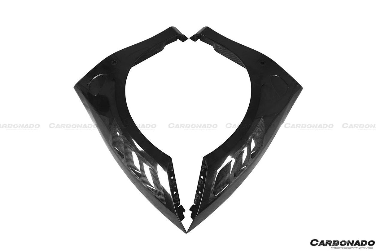 2015-2019 Ferrari 488 GTB Spider MSY Style Part Carbon Fiber Front Fender