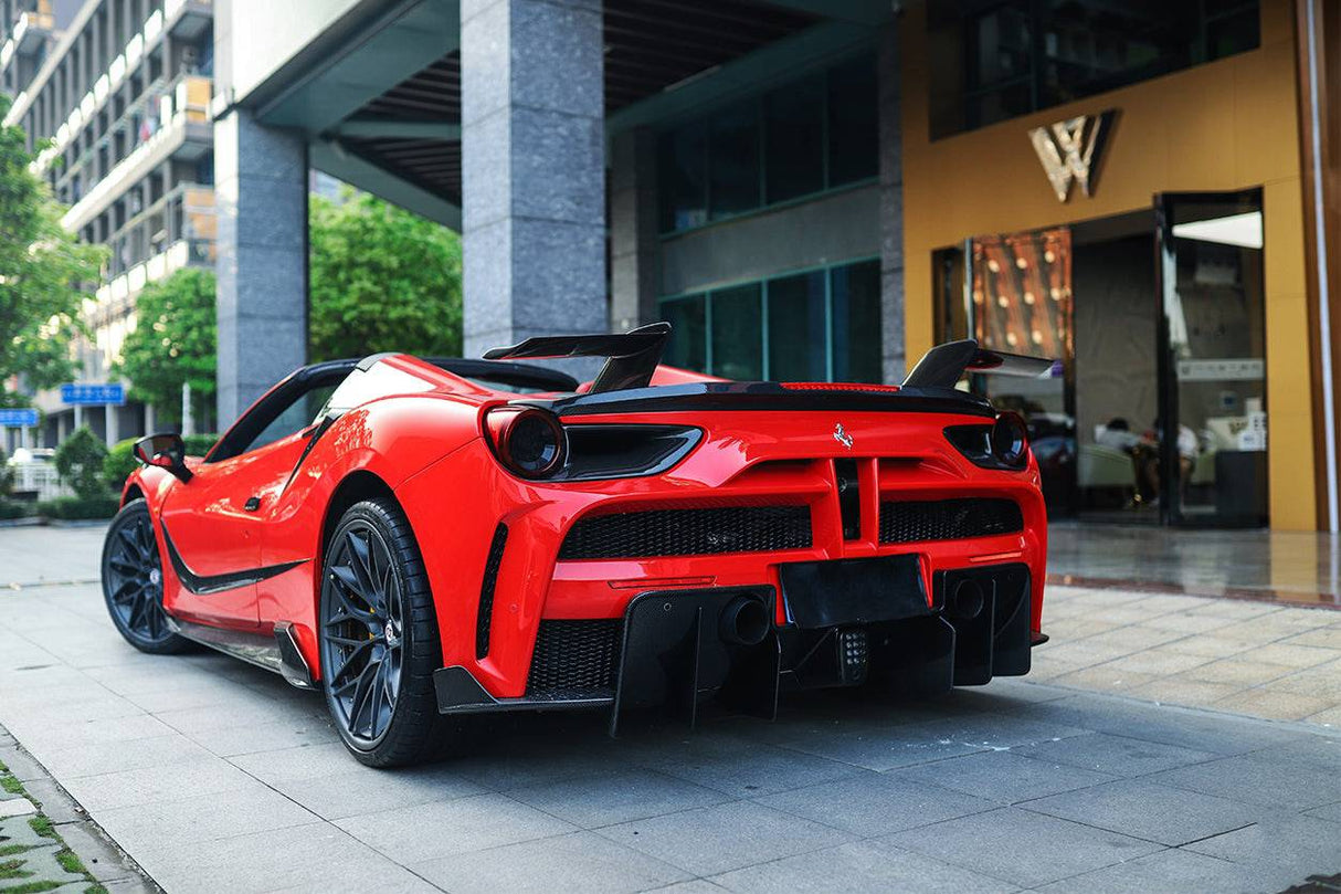 2015-2019 Ferrari 488 Spider MSY Style Trunk Spoiler