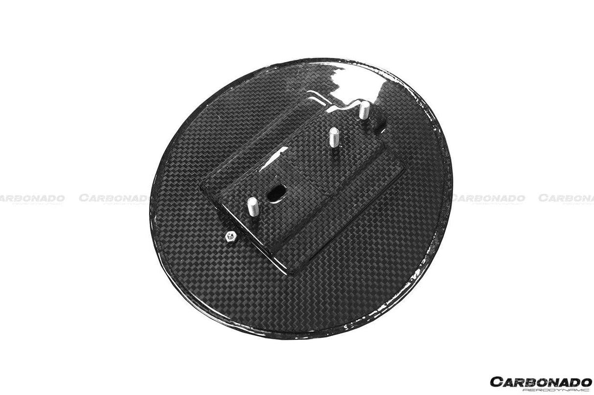 2017-2026 Ferrari 812 Superfast OE Style DRY Carbon Fiber Fuel Door With Logo