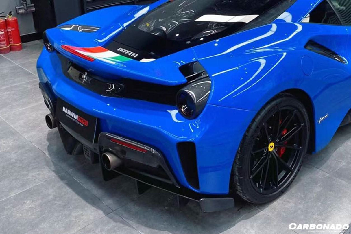 2018-2020 Ferrari 488 Pista OEM Style Carbon Fiber Rear Diffuser
