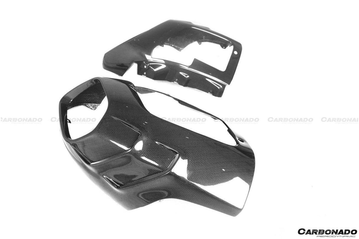 2017-2026 Ferrari 812 Superfast MSY Style DRY Carbon Fiber Rear Diffuser with Light