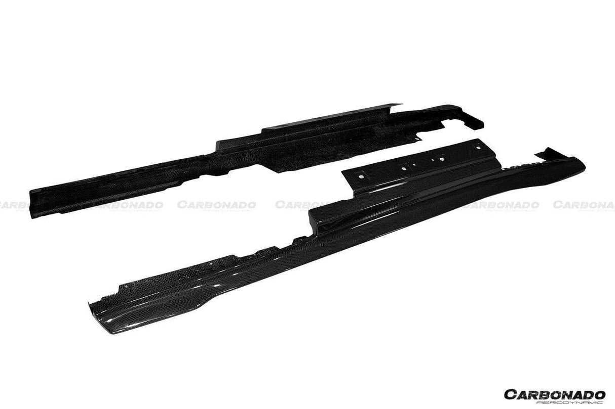 2017-2026 Ferrari 812 Superfast GTS MSY Style DRY Carbon Fiber Side Skirts