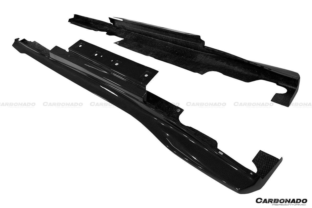 2017-2026 Ferrari 812 Superfast GTS MSY Style DRY Carbon Fiber Side Skirts