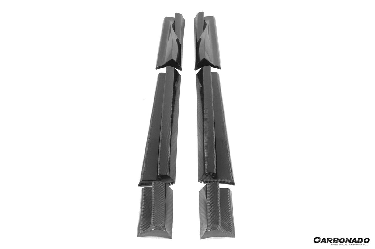 2021-2024 Aston Martin DBX 707 Style Dry Carbon Fiber Side Skirts