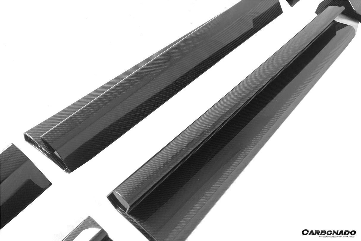 2021-2024 Aston Martin DBX 707 Style Dry Carbon Fiber Side Skirts