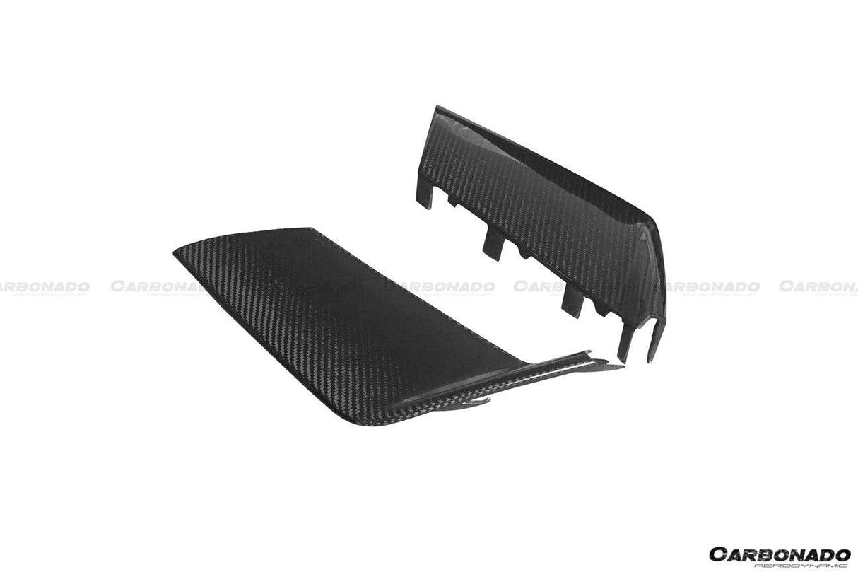 2013-2018 Audi RS6 C7 Avant BS Style Carbon Fiber Front Bumper Vent Caps