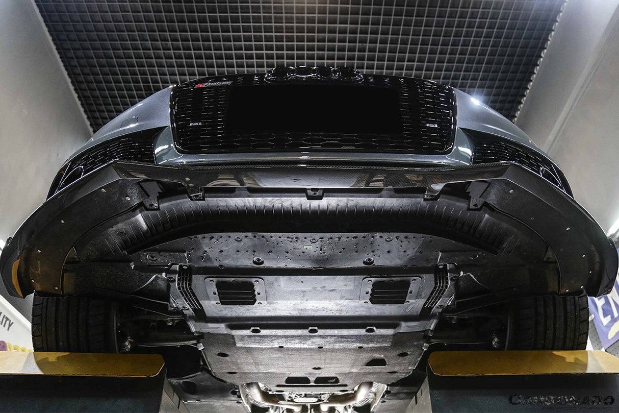 2013-2018 Audi RS6 C7 Avant BS Style Carbon Fiber Front Bumper Vent Caps